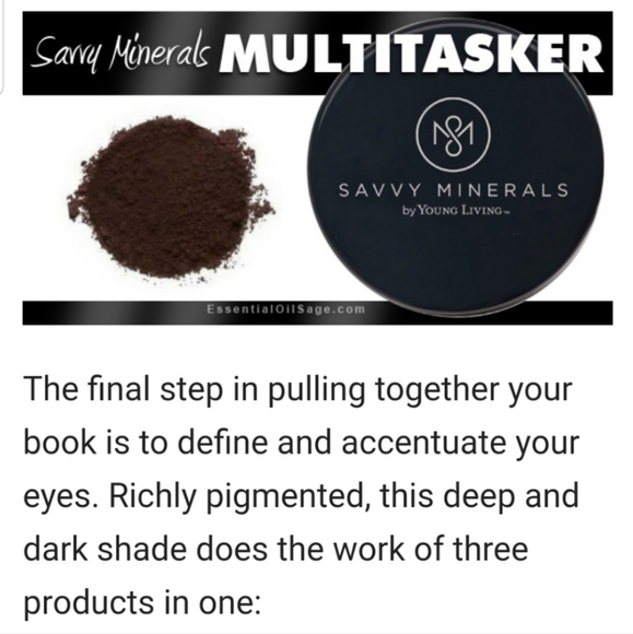Young Living Savvy Minerals MultiTaskers- Set of 2! -  Dark - Picture 6 of 7